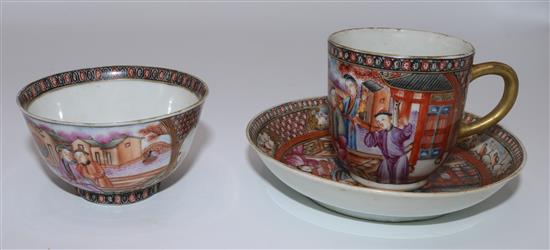 Part Canton tea set